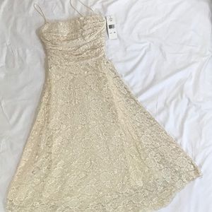 NWT Eliza J Ivory Dress